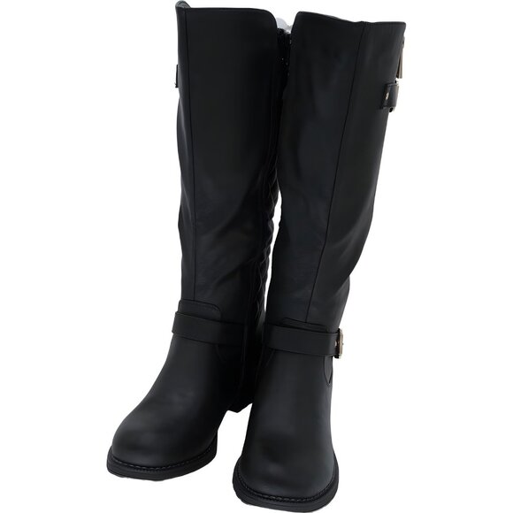 GLOBALWIN Women's Quilted Knee-High Riding Boots US 9 - Picture 5 of 6